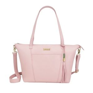 Lily Jade Lorie Blush & Gold Tote Bag - Like New